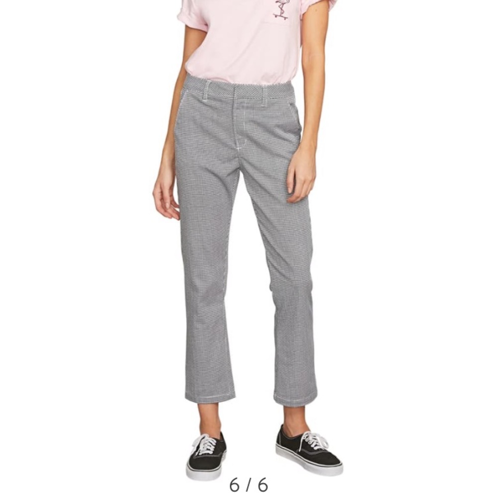 Volcom houndstooth trousers